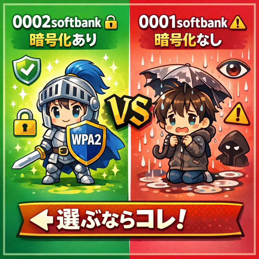 0001softbankと0002softbankの違い - 0002softbankとは