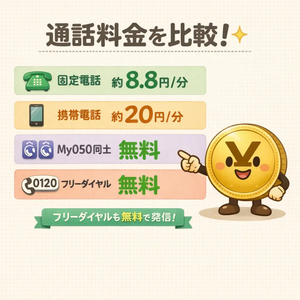 My050の料金体系を詳しく解説 - my050 評判・使い方