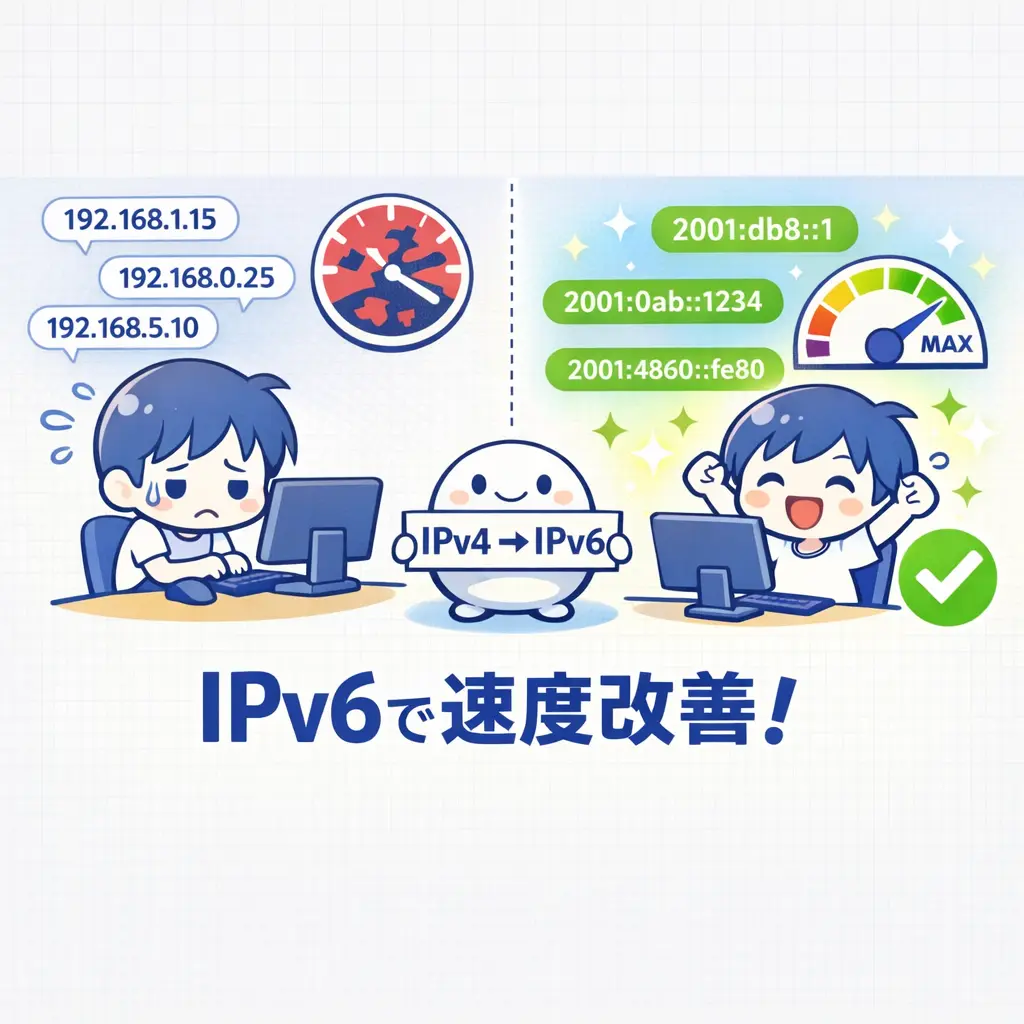IPv6接続確認が必要な理由 - ipv6 接続確認